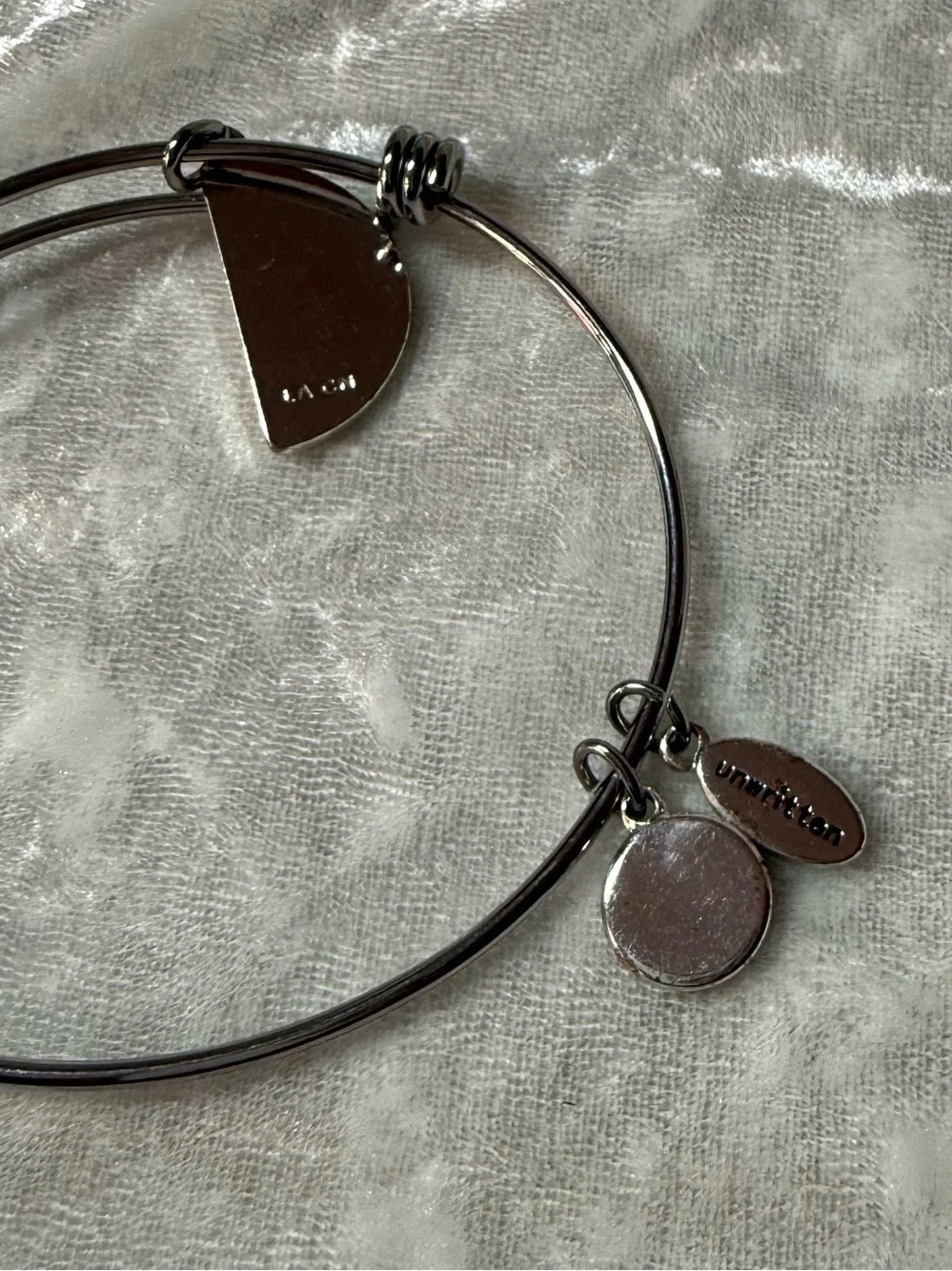Unwritten Watermelon Charm Bangle Bracelet Silver Tone You’re One in a Melon